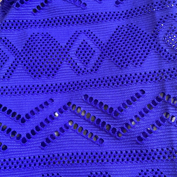 LL Bean Beach Cover Up Dress Blue Size Small - Picture 3 of 10